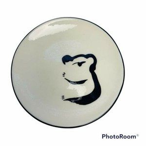 Lush Creations Plate Signed Australia Salad Bread Dessert Dish Hand Painted 7”
